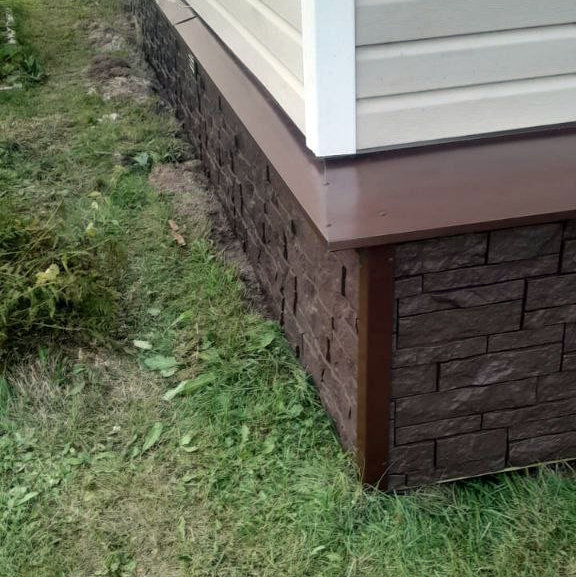 Зашивка цоколя ЭкоТеС