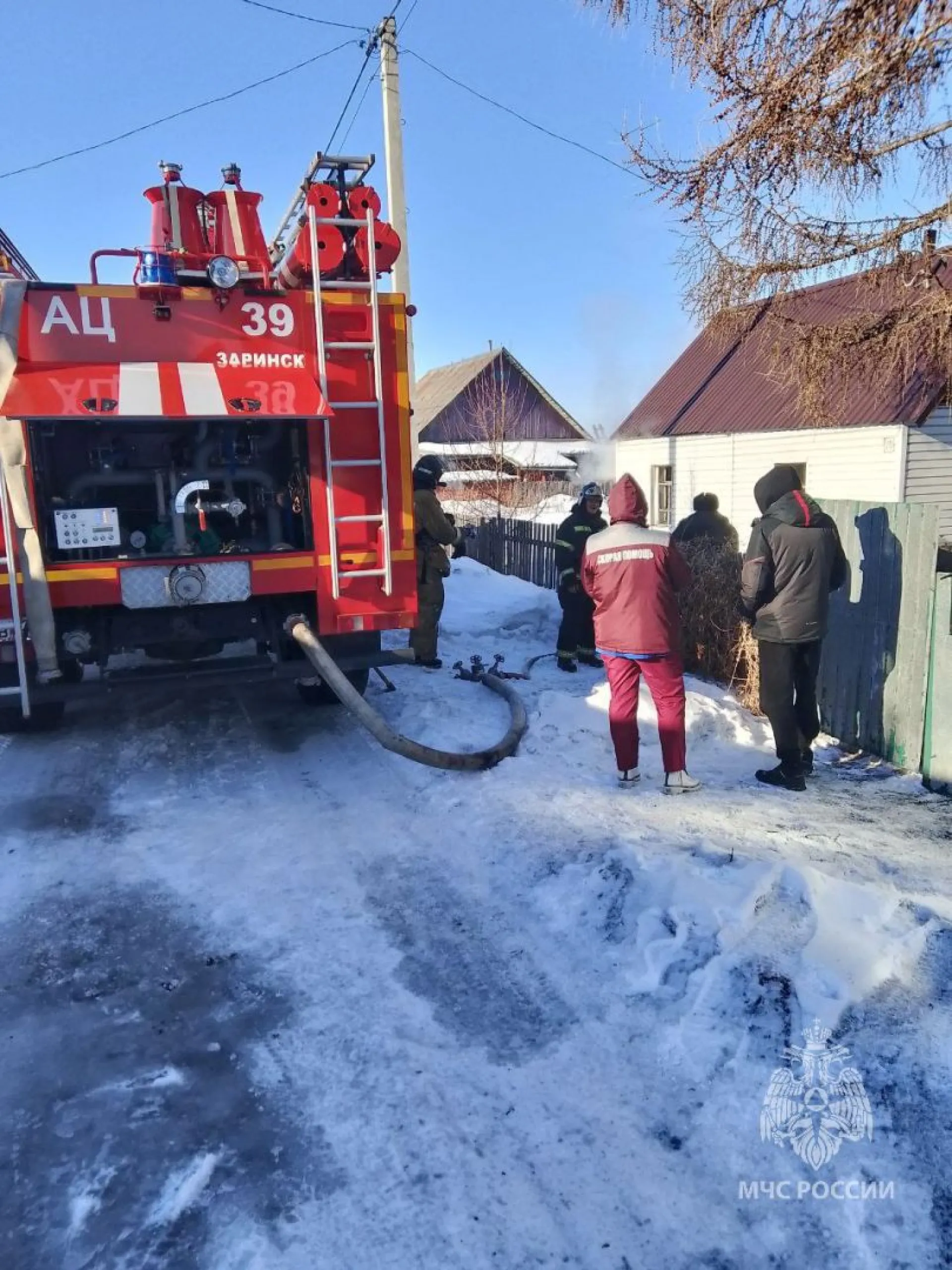 Мужчина погиб при пожаре в Заринске Мужчина погиб при пожаре в Заринске
