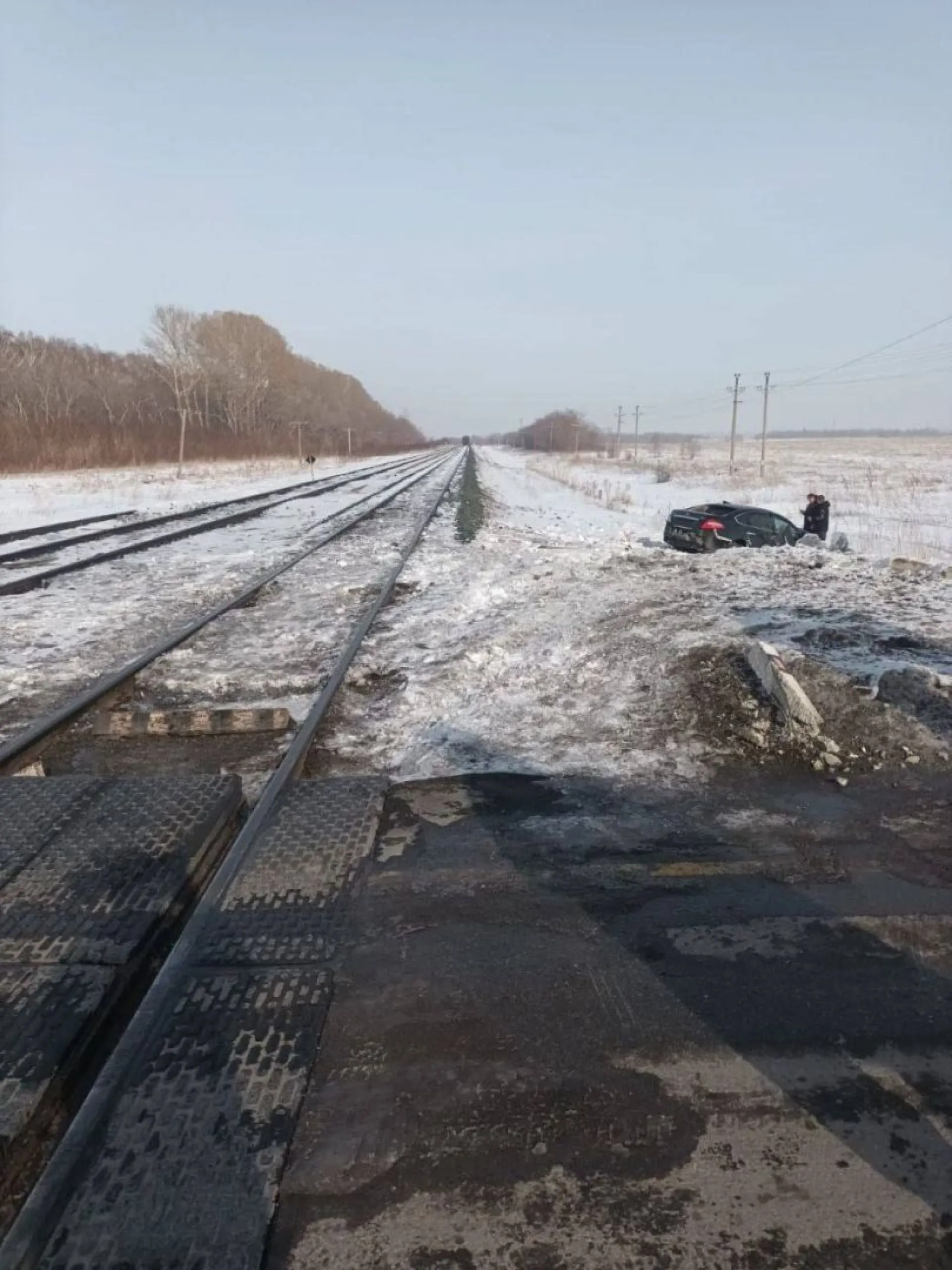 ДТП с участием тепловоза и автомобиля произошло в Алтайском крае ДТП с участием тепловоза и автомобиля произошло в Алтайском крае