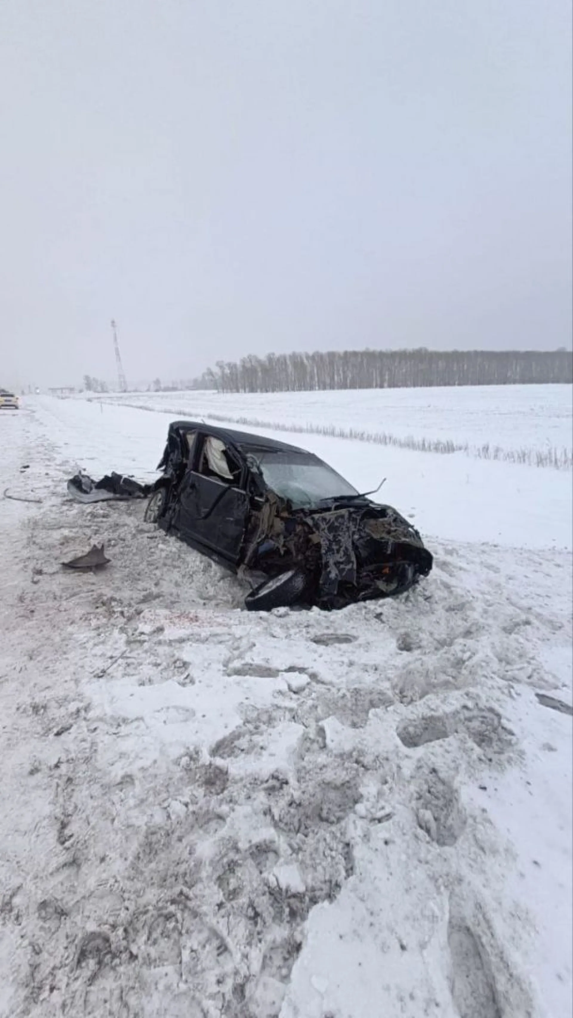 ДТП с КамАЗом произошло в Калманском районе ДТП с КамАЗом произошло в Калманском районе