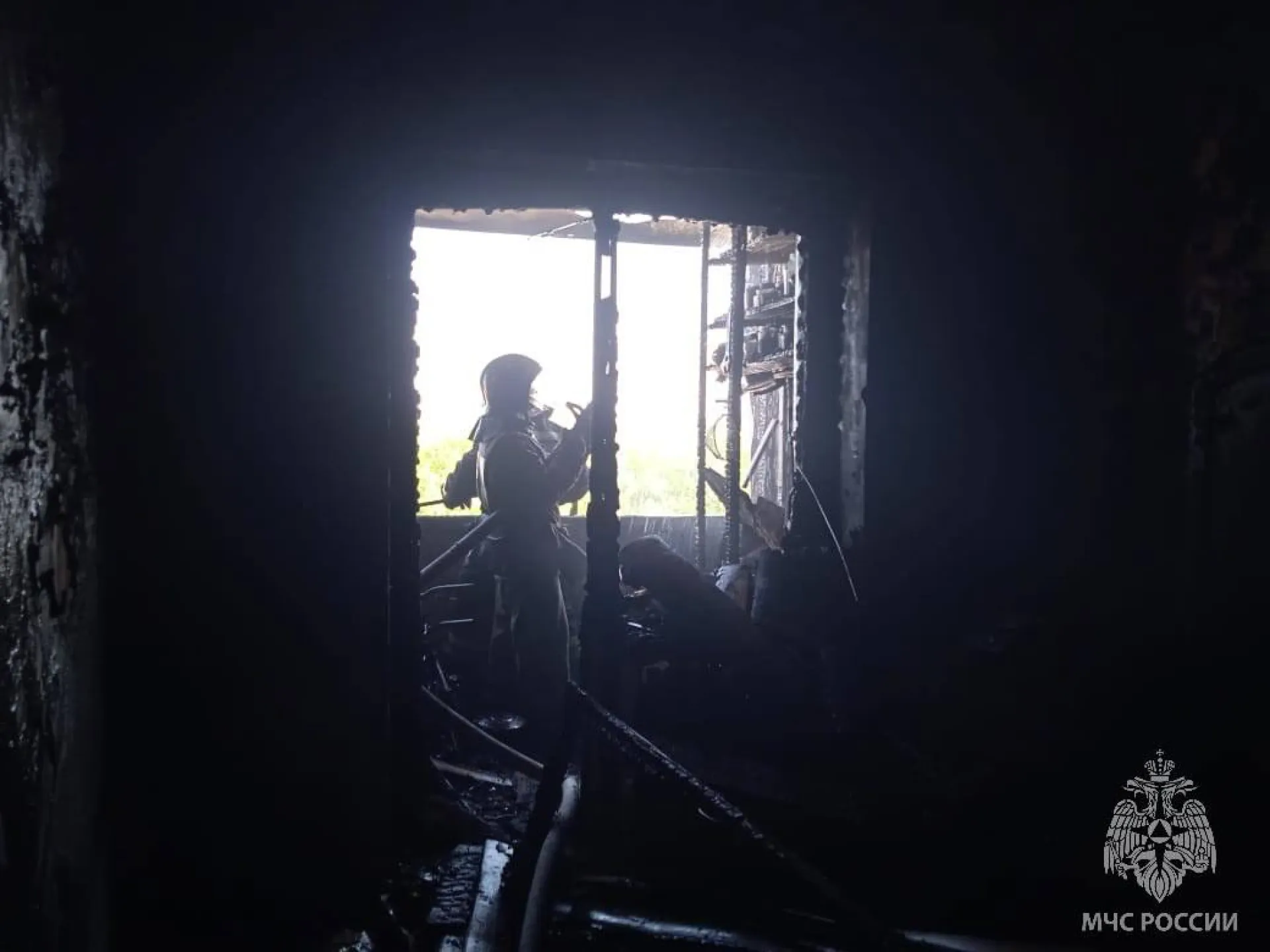 Пять человек спасли на пожаре в Бийске Пять человек спасли на пожаре в Бийске