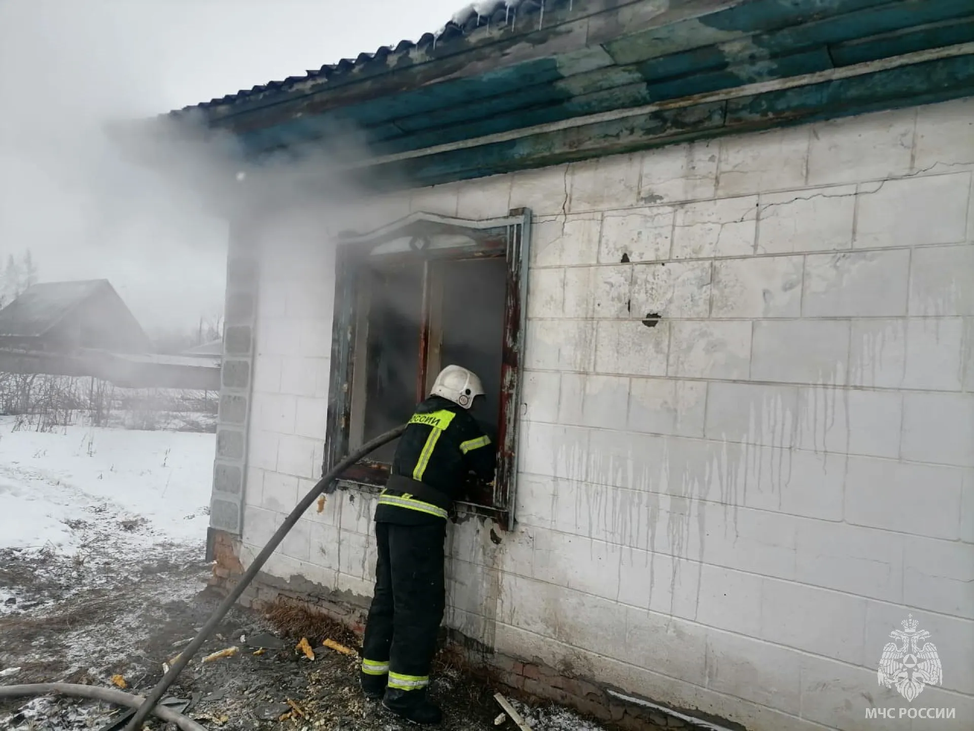 Мужчина погиб при пожаре в Смоленском районе Мужчина погиб при пожаре в Смоленском районе