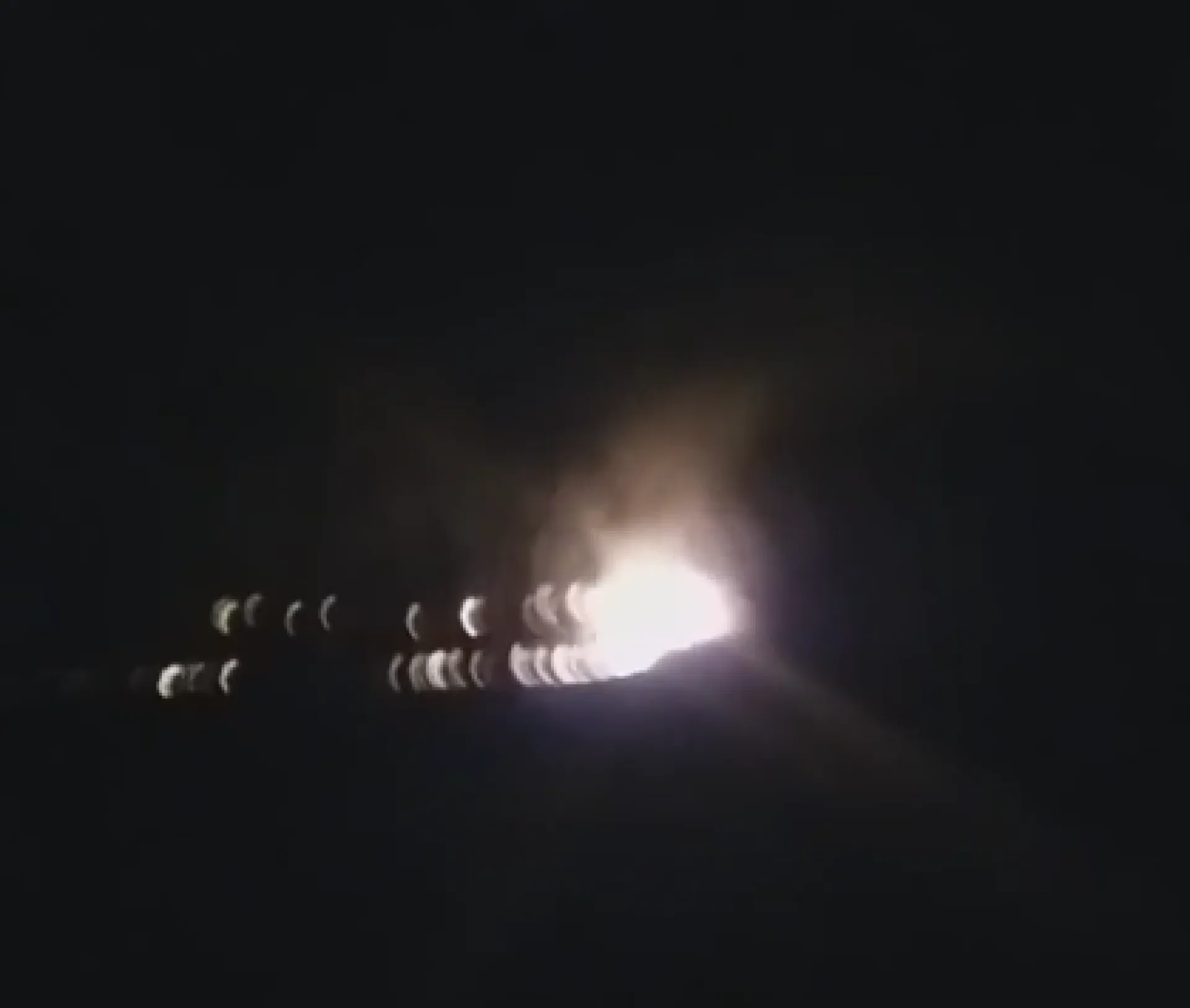 Очевидцы: пожар на кладбище произошёл в алтайском селе
