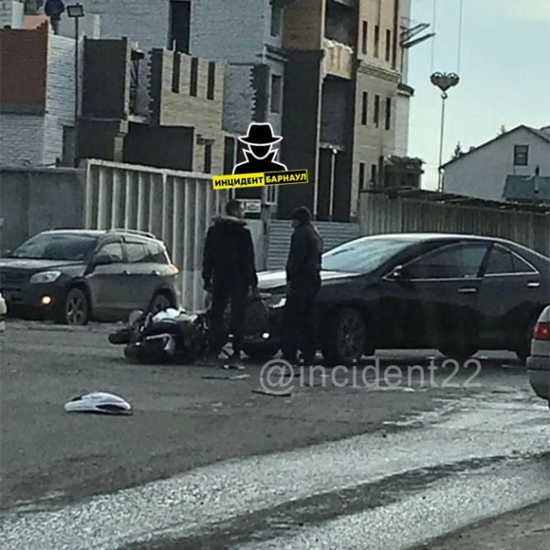 Соцсети: ДТП с участием мотоциклиста произошло в Барнауле 
