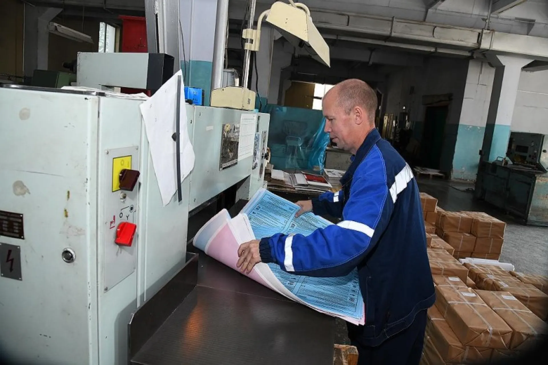 Для голосования на выборах депутатов Барнаульской городской Думы изготовлено более 1 миллиона бюллетеней Для голосования на выборах депутатов Барнаульской городской Думы изготовлено более 1 миллиона бюллетеней