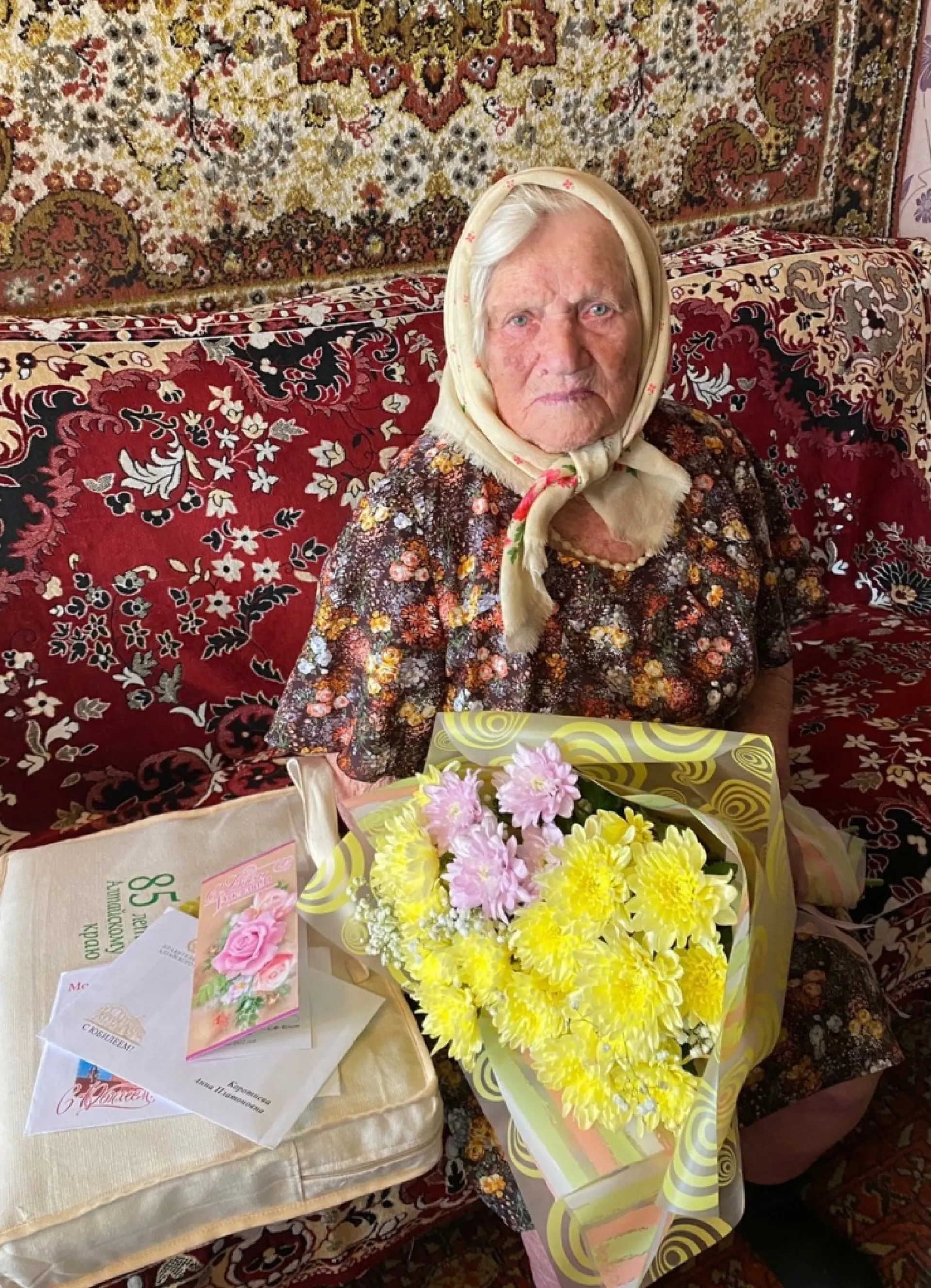 100-летний юбилей отпраздновала жительница Калманского района 100-летний юбилей отпраздновала жительница Калманского района