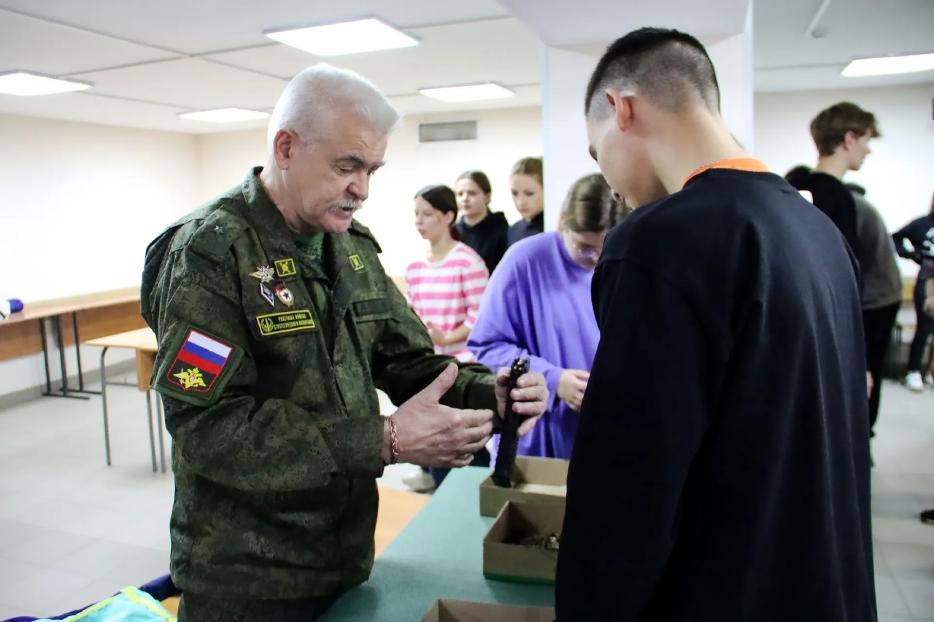 Первые занятия по «Основам военной подготовки» проходят в АлтГУ