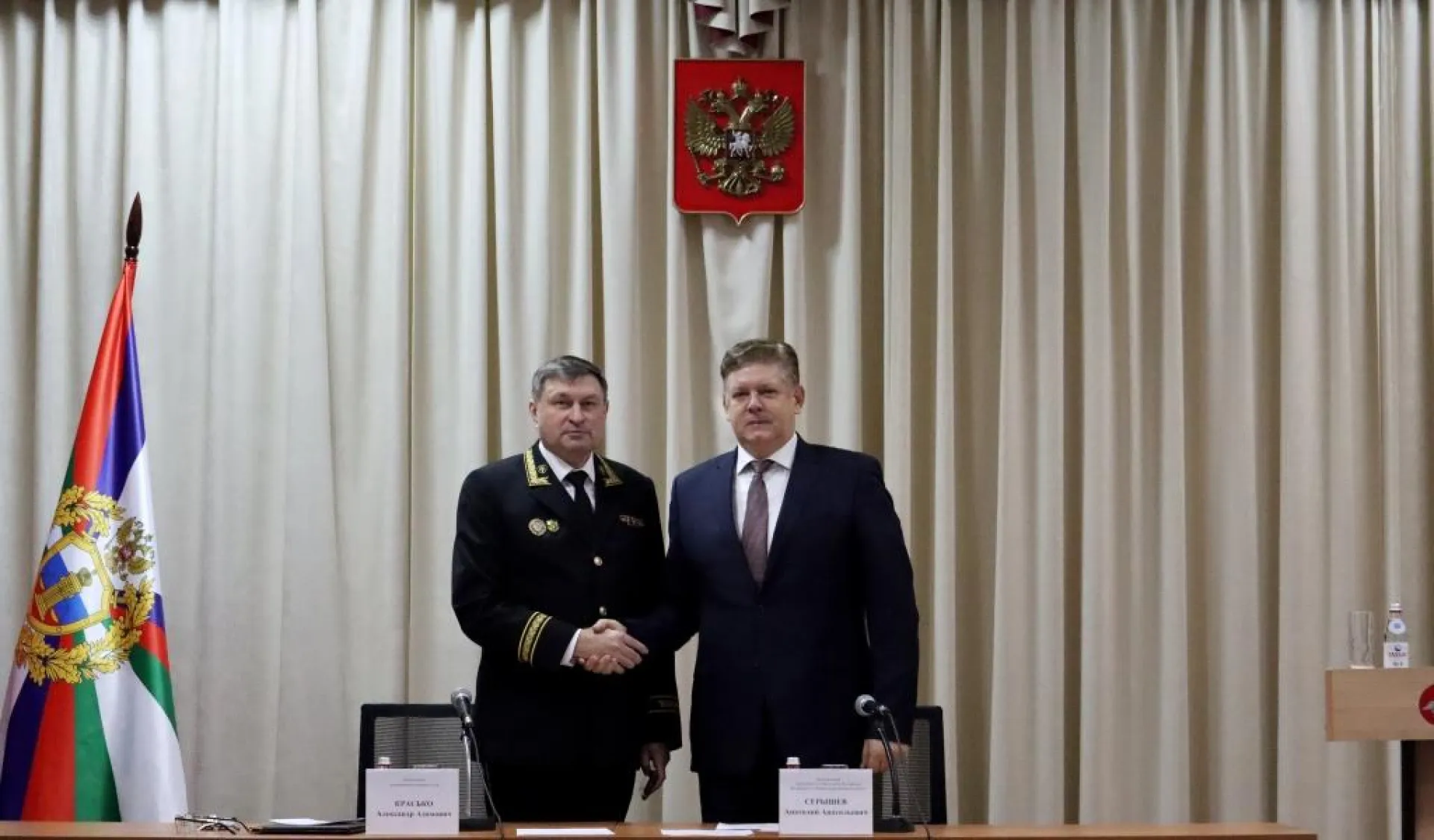 Полпред президента РФ в СФО Анатолий Серышев посетил кассационный военный суд в Новосибирске Полпред президента РФ в СФО Анатолий Серышев посетил кассационный военный суд в Новосибирске