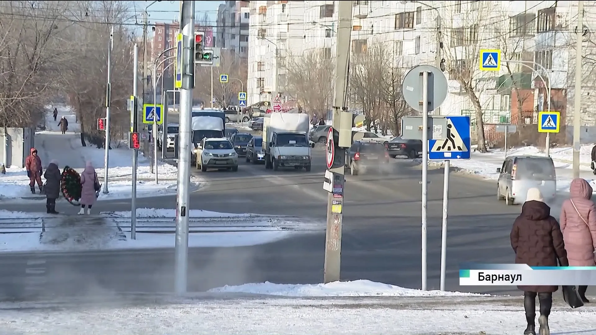 Интеллектуальную транспортную систему запустили на улицах Барнаула