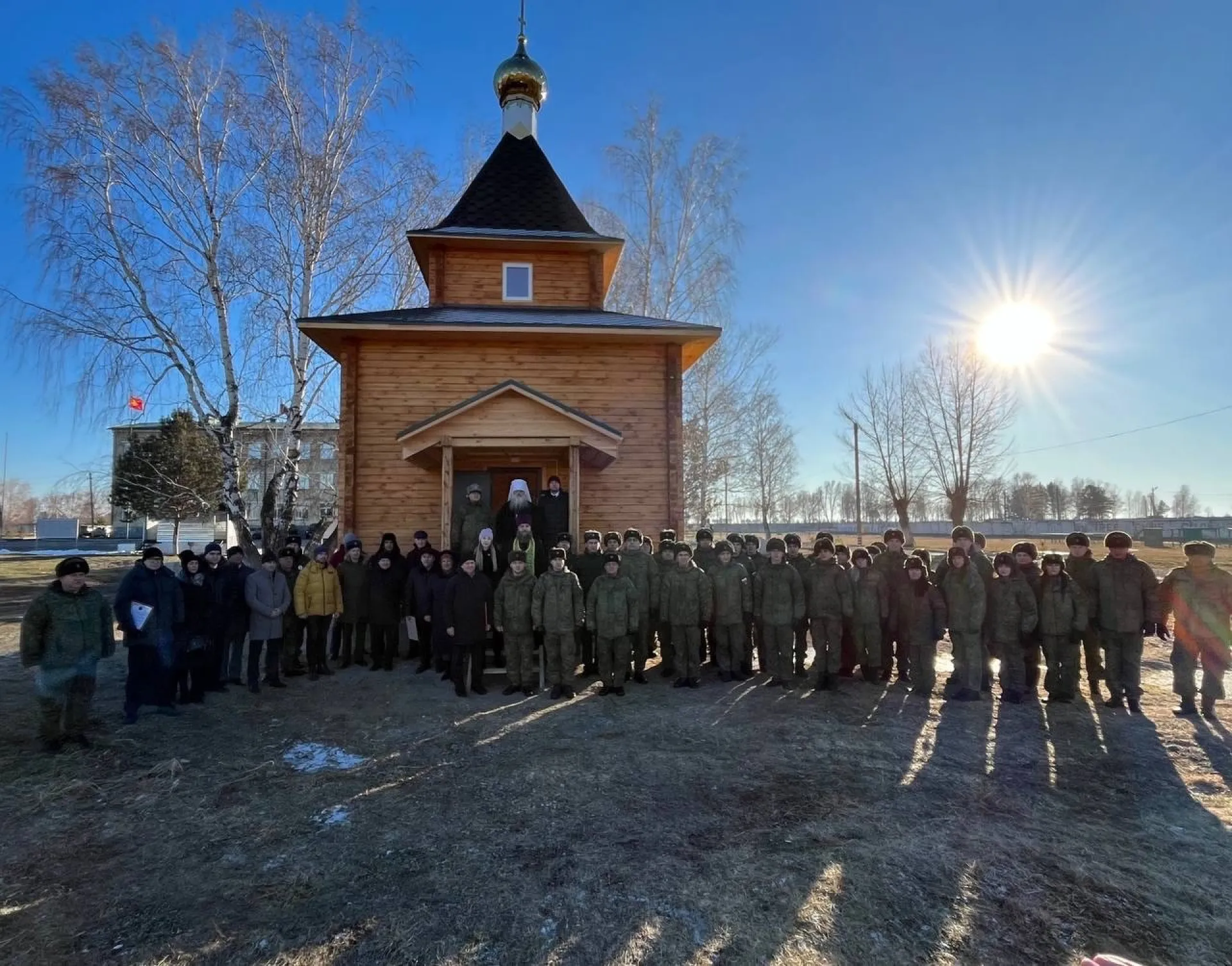 Новую часовню освятили в Бийске Новую часовню освятили в Бийске