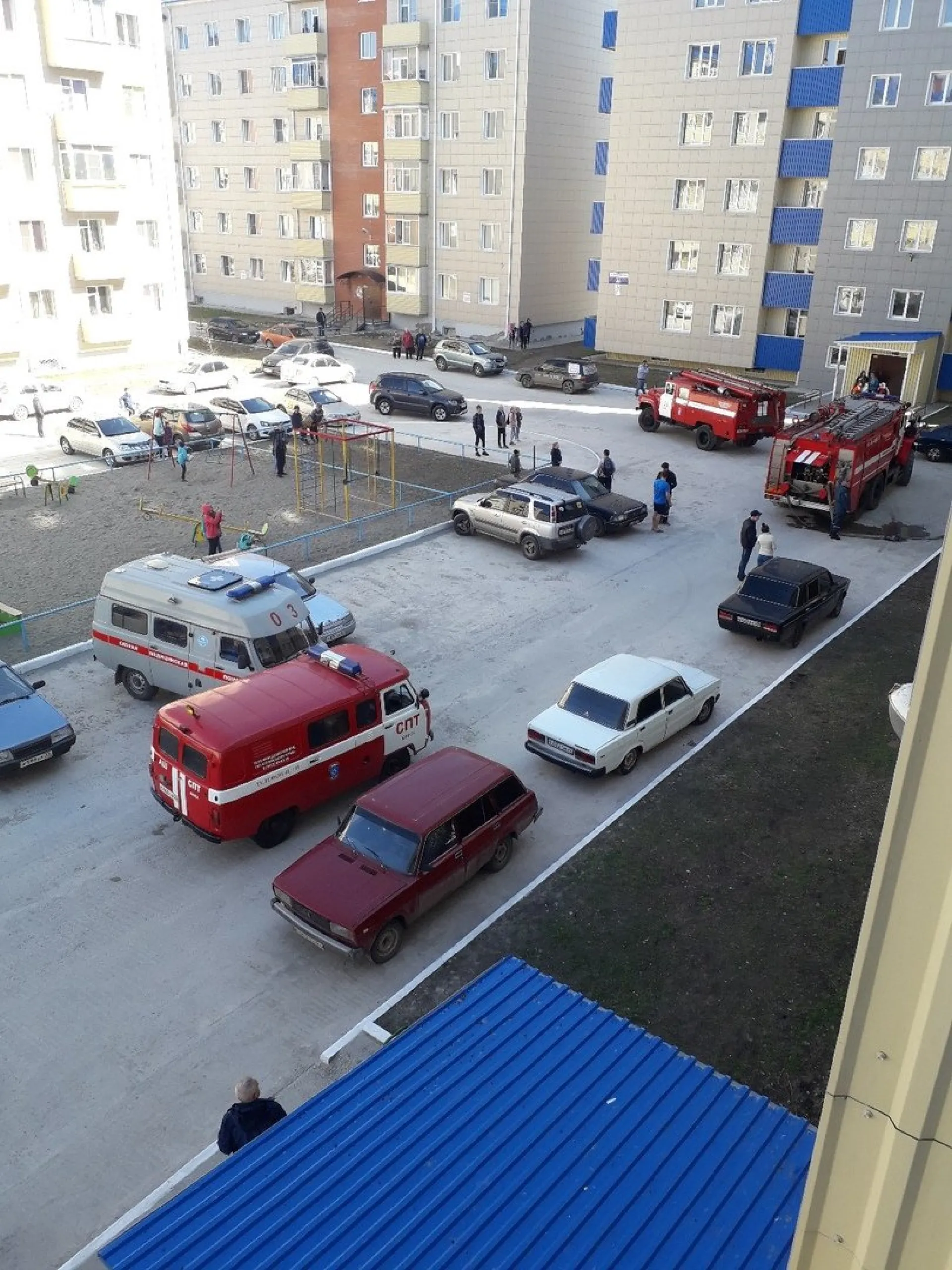 Пожар на балконе произошел из-за брошенного окурка сигареты в Бийске Пожар на балконе произошел из-за брошенного окурка сигареты в Бийске