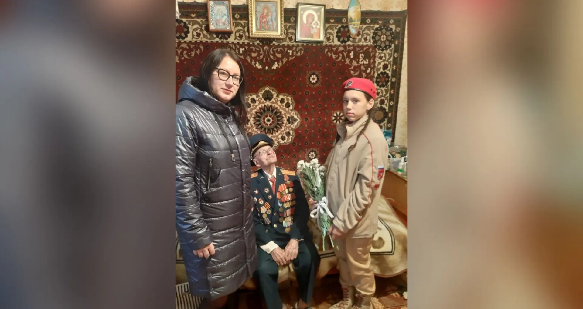 Ветеран ВОВ из Алтайского края отметил 104-й день рождения