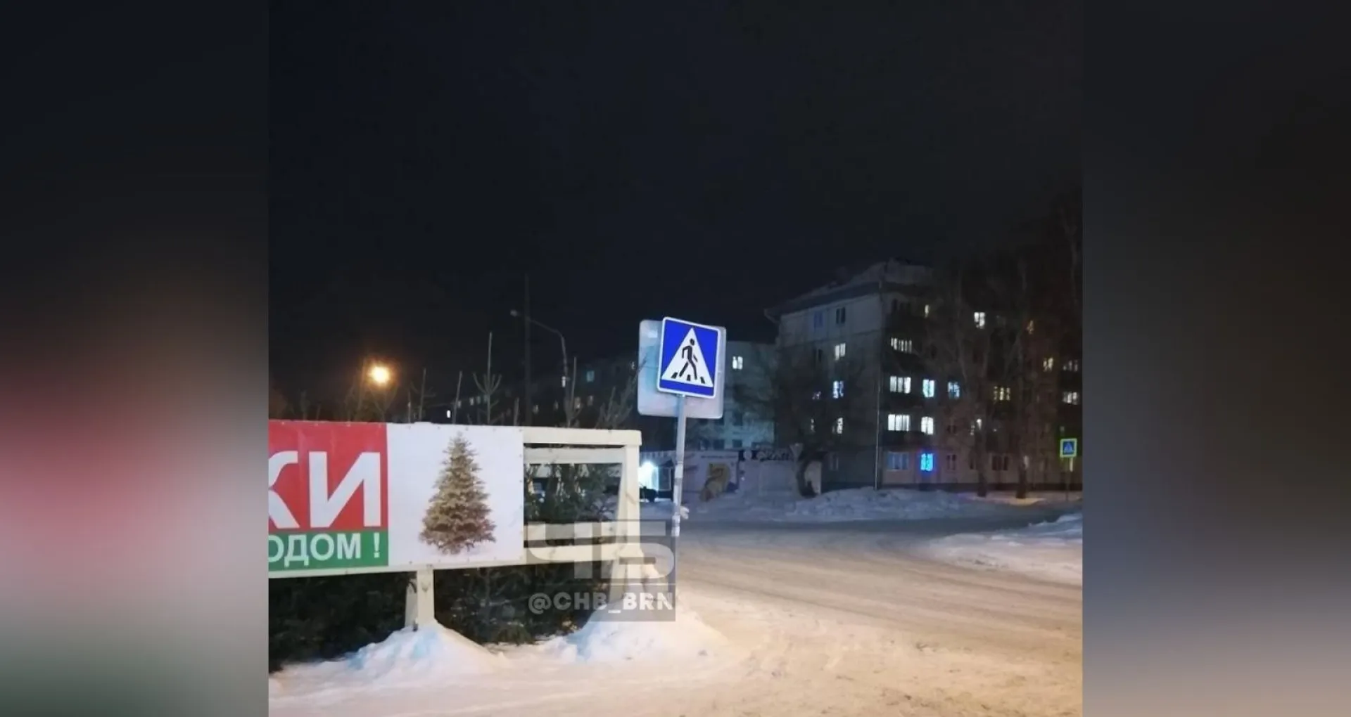 Барнаульцы недовольны ёлочным базаром, который загородил пешеходный переход Барнаульцы недовольны ёлочным базаром, который загородил пешеходный переход