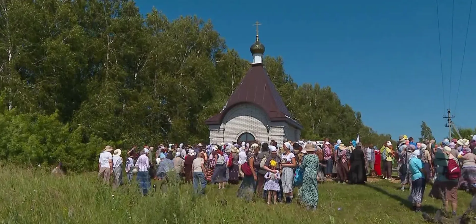 В Алтайском крае продолжается всероссийский крестный ход В Алтайском крае продолжается всероссийский крестный ход
