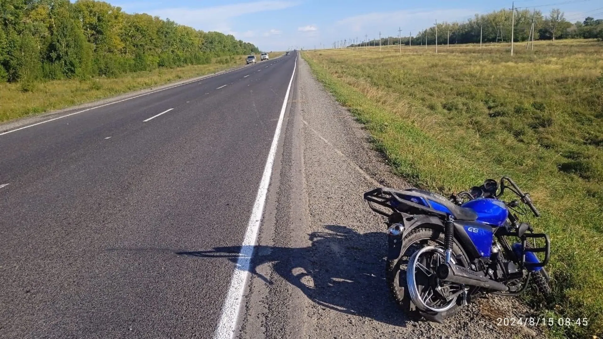 13-летний байкер попал в ДТП в Курьинском районе 13-летний байкер попал в ДТП в Курьинском районе