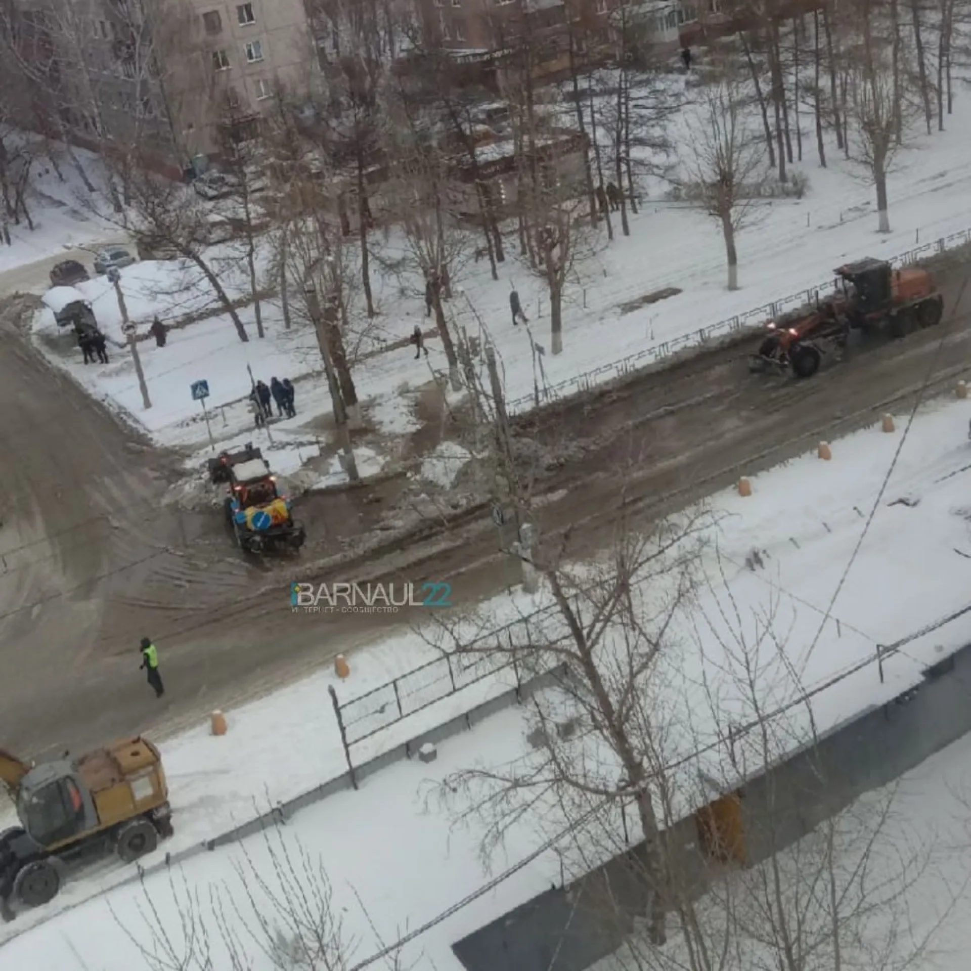Коммунальная авария произошла в Барнауле Коммунальная авария произошла в Барнауле