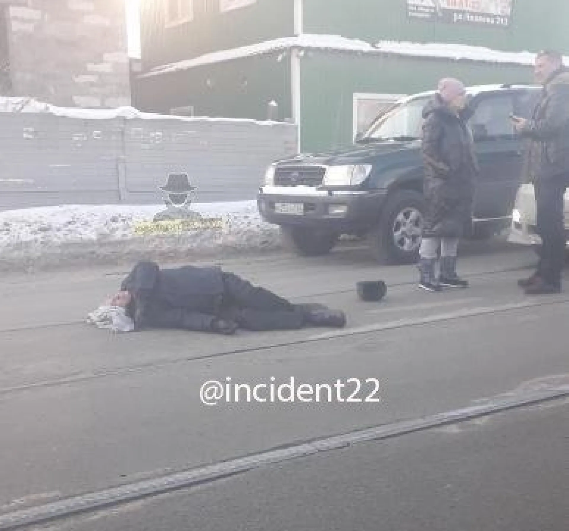 Мужчину сбили на пешеходном переходе в Барнауле Мужчину сбили на пешеходном переходе в Барнауле