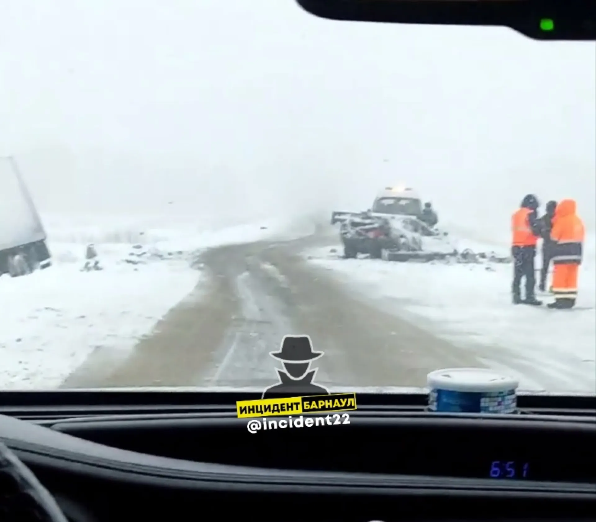 Смертельное ДТП произошло на трассе между сёлами Ребрихой и Мамонтово Смертельное ДТП произошло на трассе между сёлами Ребрихой и Мамонтово