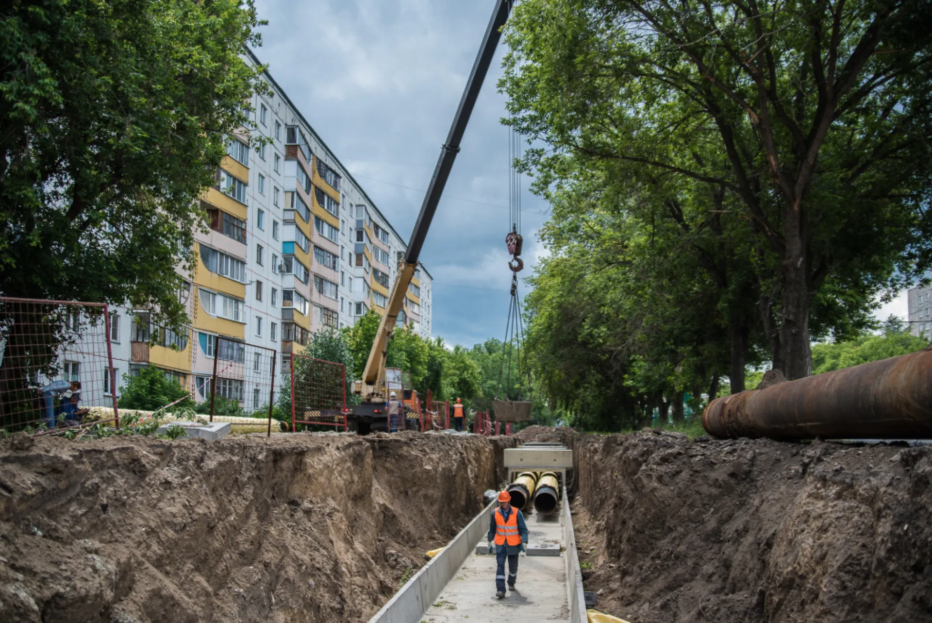 17 участков теплотрасс полностью переложили в Барнауле 17 участков теплотрасс полностью переложили в Барнауле