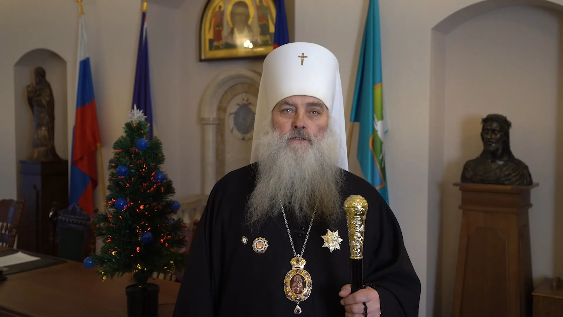 Новогоднее поздравление от митрополита Барнаульского и Алтайского Сергия Новогоднее поздравление от митрополита Барнаульского и Алтайского Сергия
