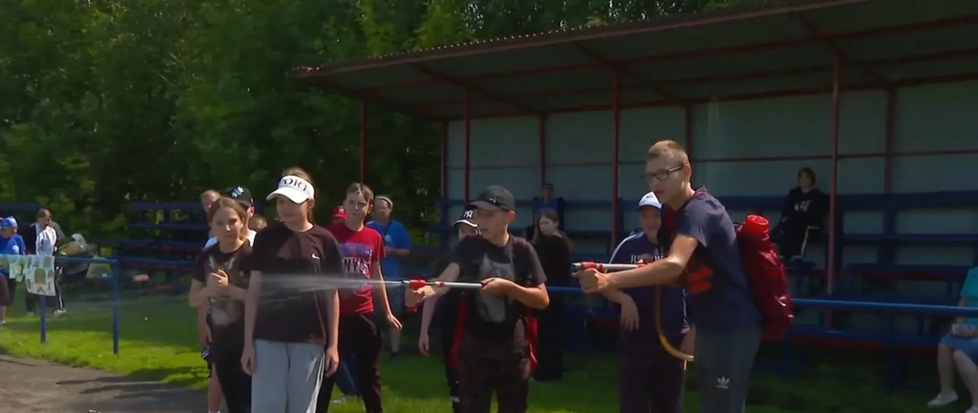 В селе Целинное провели пожарную эстафету для ребят из школьных лесничеств В селе Целинное провели пожарную эстафету для ребят из школьных лесничеств