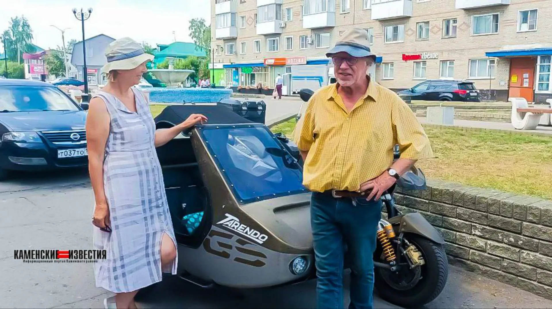 Пенсионеры из Франции, путешествующие по миру на мотоцикле, заехали в Алтайский край Пенсионеры из Франции, путешествующие по миру на мотоцикле, заехали в Алтайский край