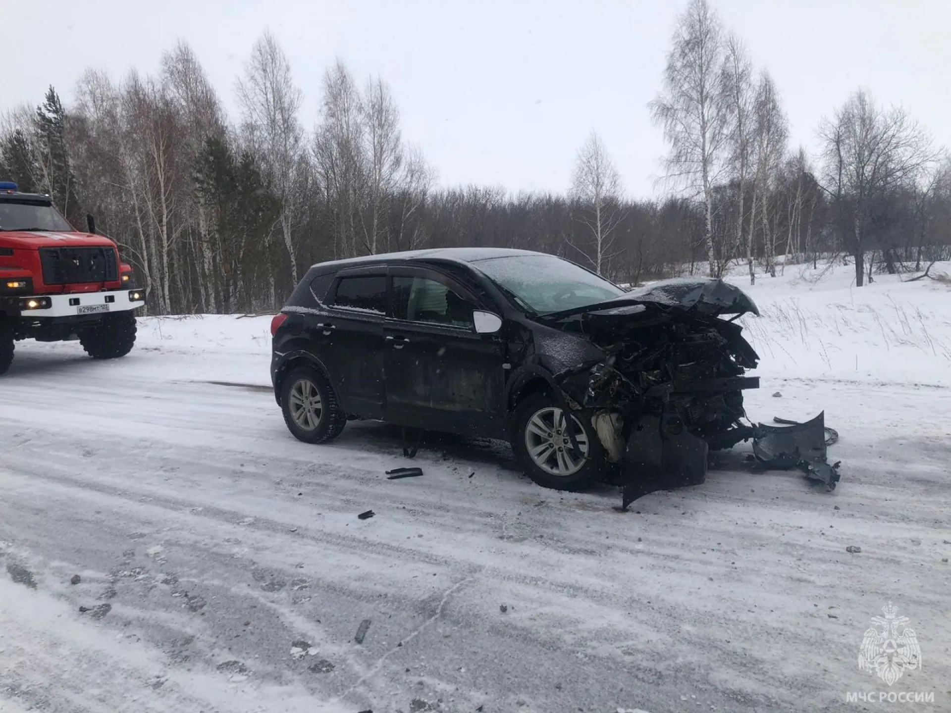 5 человек пострадали в ДТП около барнаульского посёлка Черницк 5 человек пострадали в ДТП около барнаульского посёлка Черницк