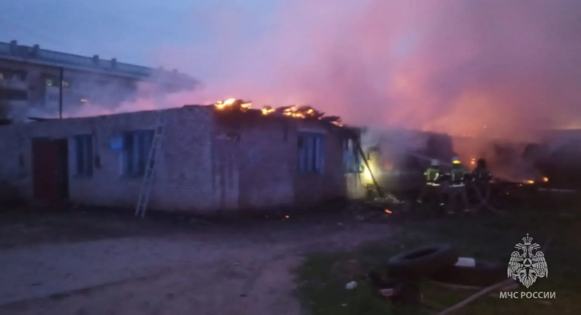 Пожар ликвидировали в Благовещенском районе Пожар ликвидировали в Благовещенском районе
