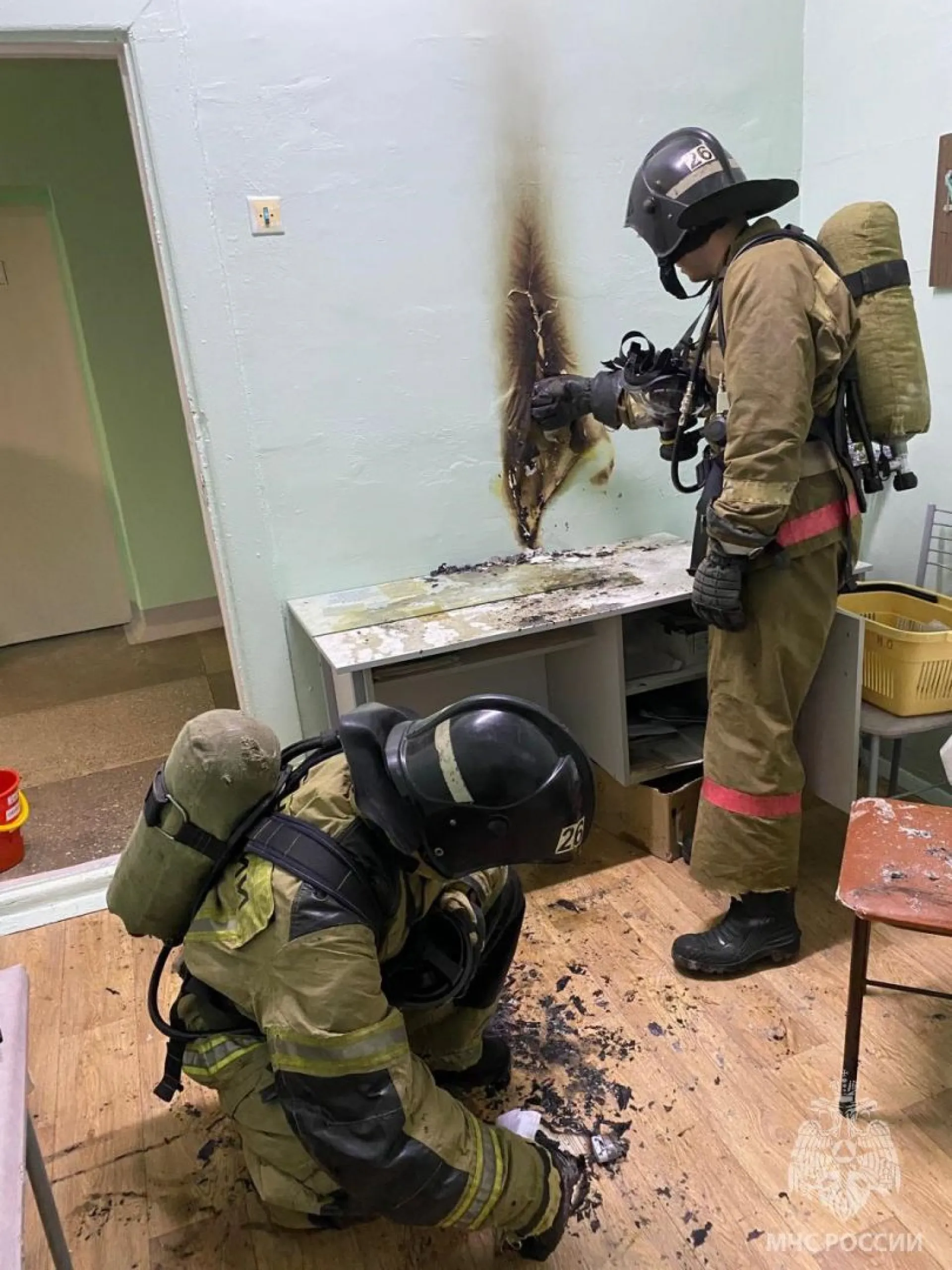 В одной из больниц Новоалтайска ликвидировали возгорание В одной из больниц Новоалтайска ликвидировали возгорание