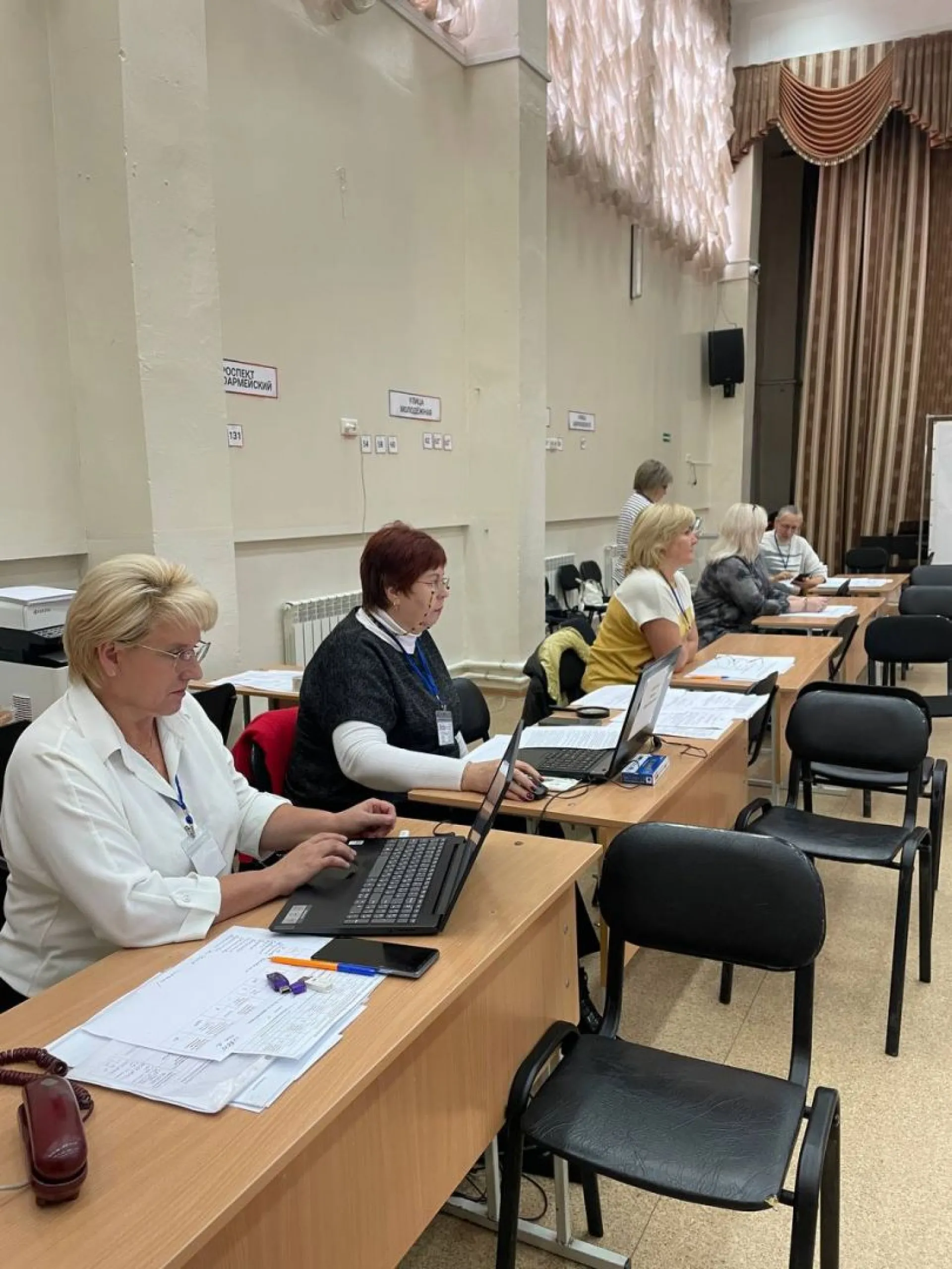 Единый день голосования проходит в Барнауле Единый день голосования проходит в Барнауле