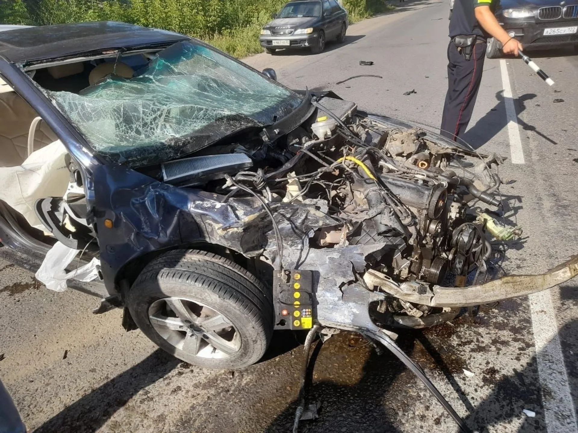 В ДТП с пятью машинами в Бийске погиб человек В ДТП с пятью машинами в Бийске погиб человек