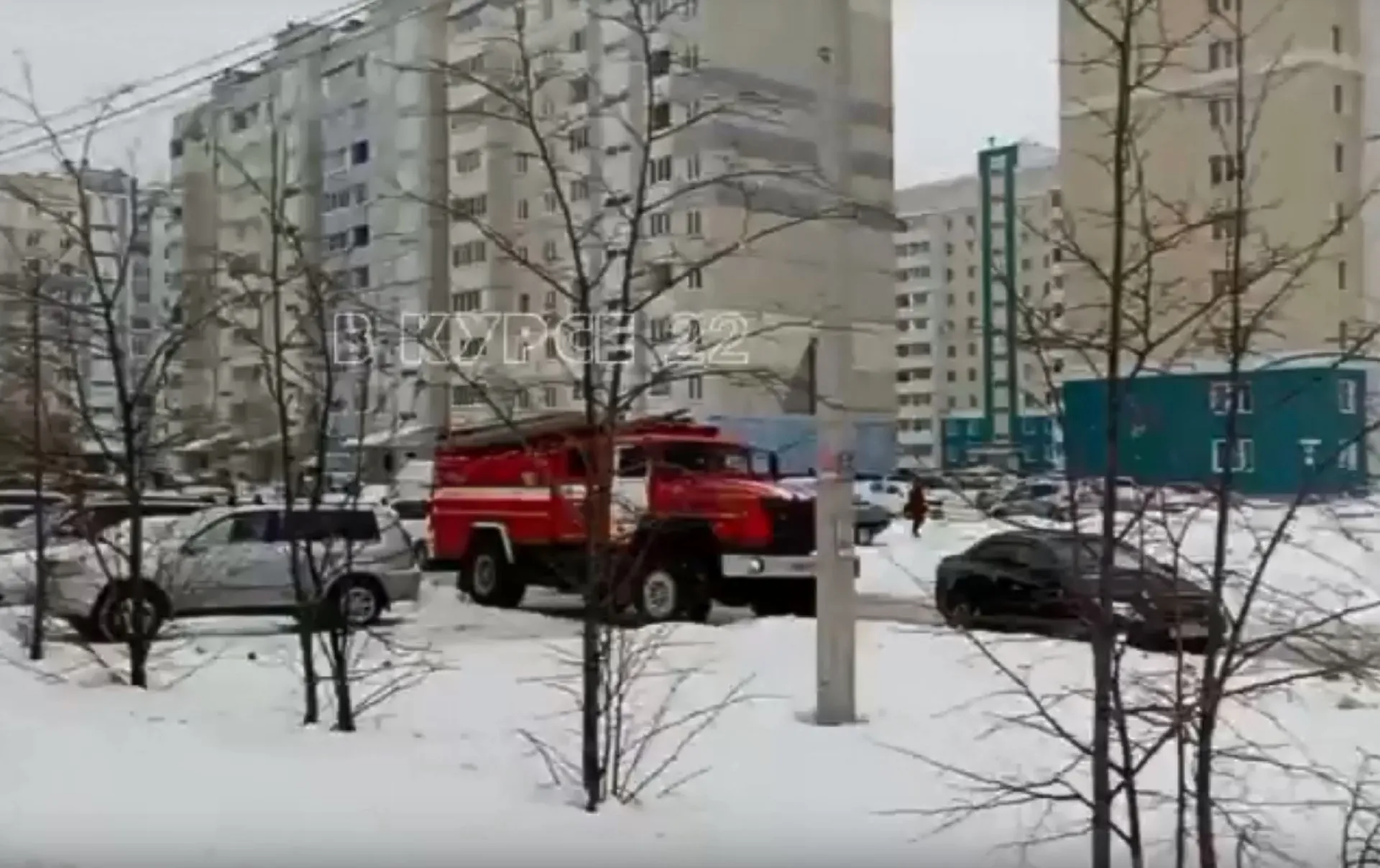 Сильное задымление подъезда многоэтажного дома произошло в Барнауле Сильное задымление подъезда многоэтажного дома произошло в Барнауле
