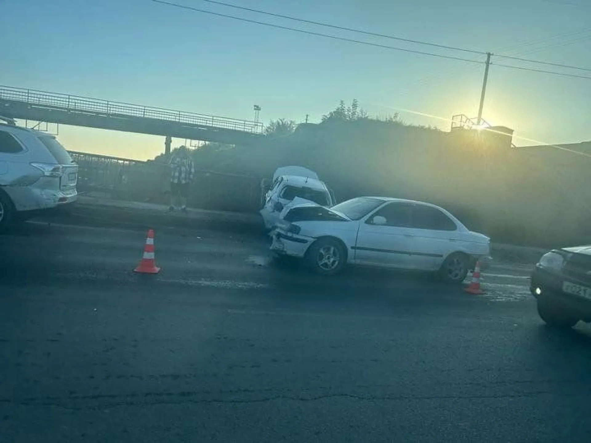 Пьяный водитель устроил тройное ДТП в Барнауле Пьяный водитель устроил тройное ДТП в Барнауле