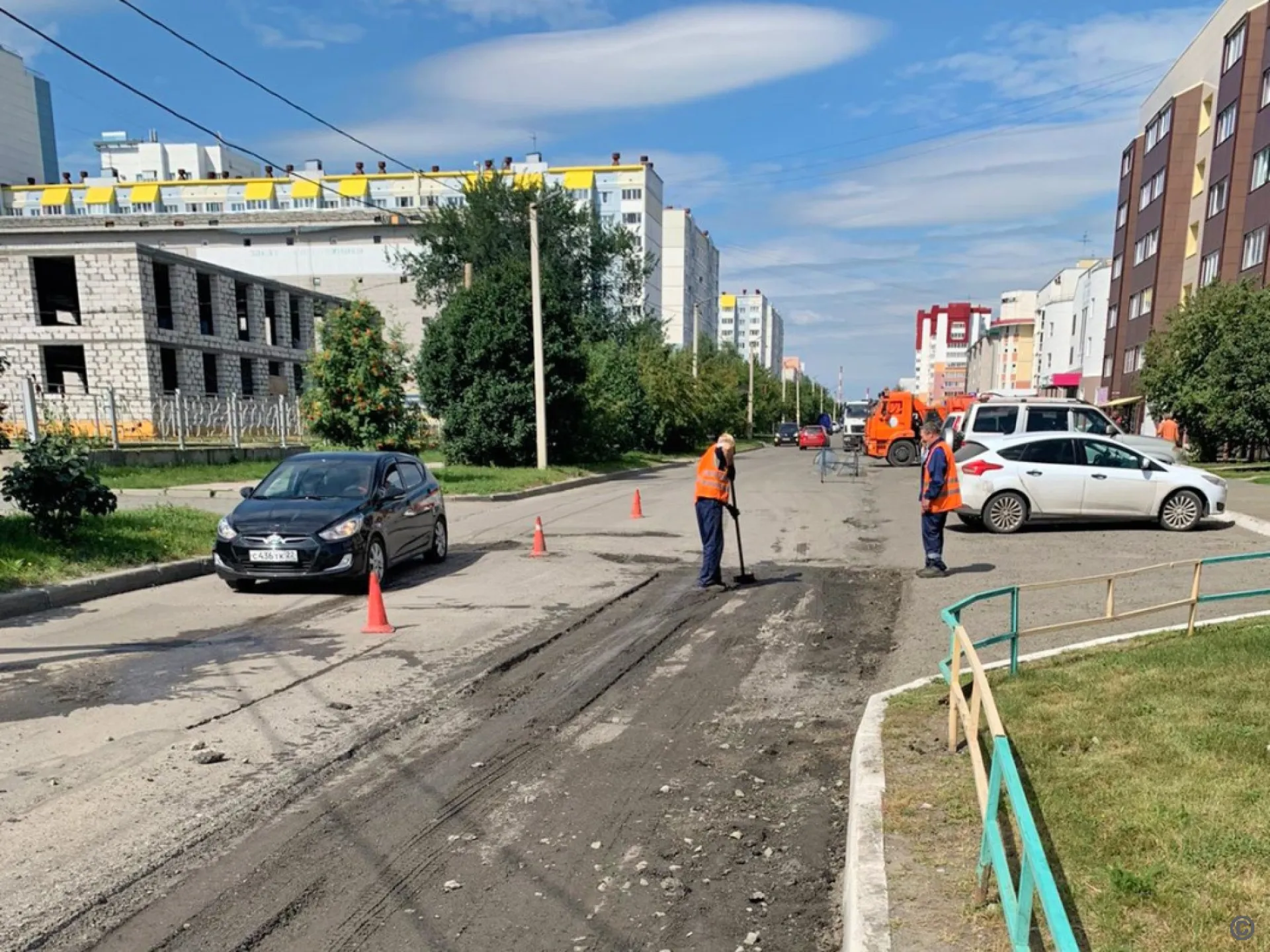 Три дороги отремонтируют в Барнауле Три дороги отремонтируют в Барнауле