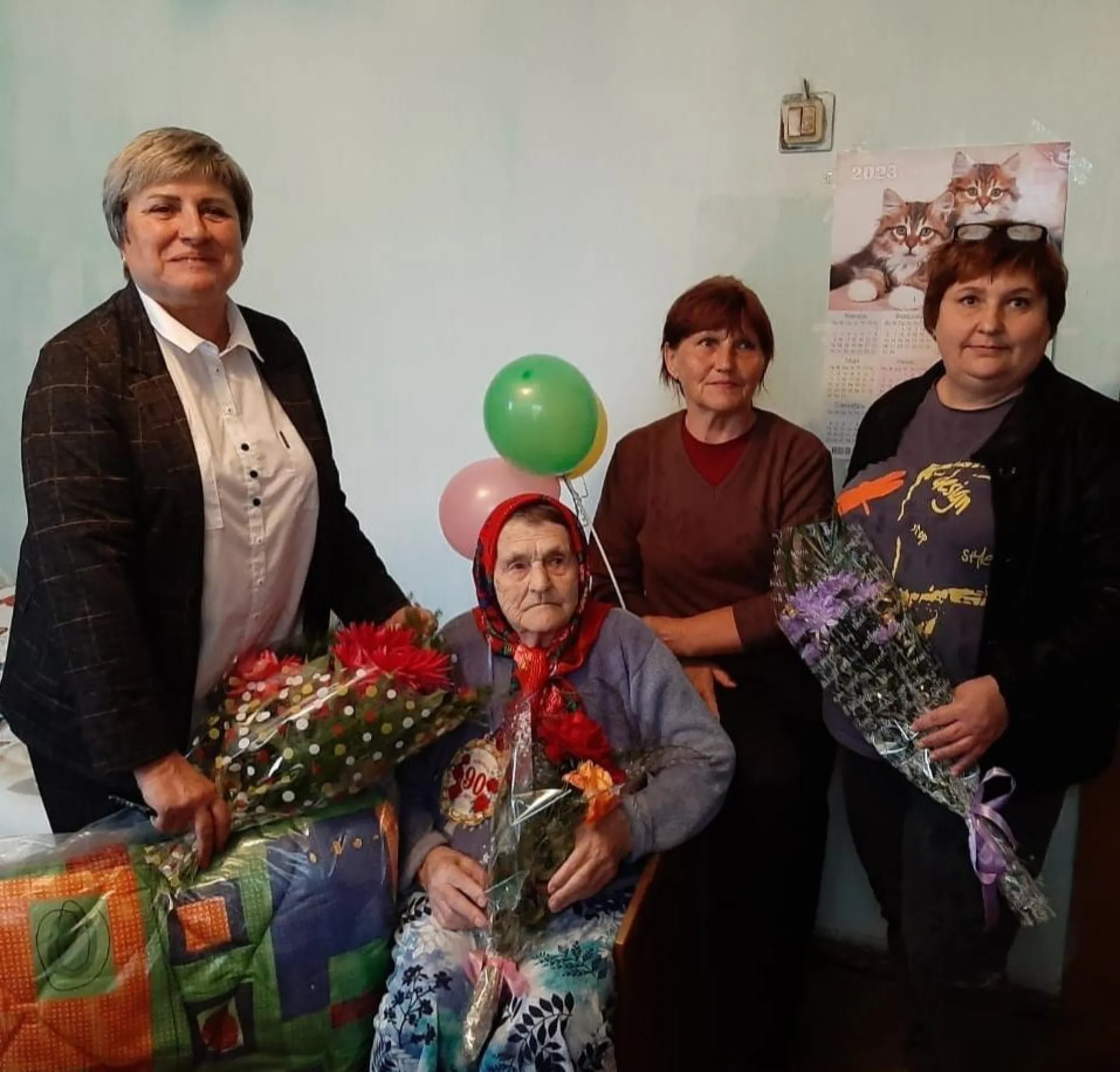 90-летний юбилей отметила жительница Алейского района 90-летний юбилей отметила жительница Алейского района