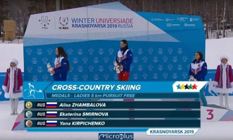 Алтайская спортсменка завоевала вторую медаль на универсиаде – 2019