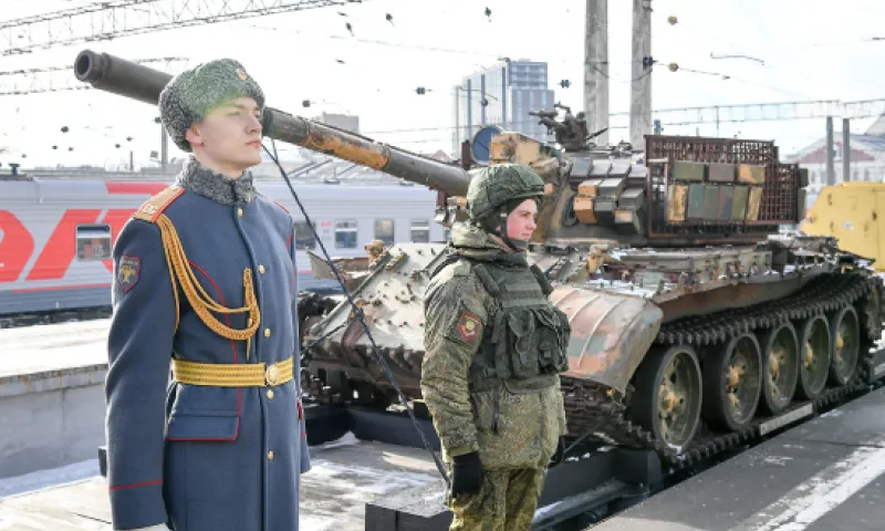 Поезд с трофейным оружием сирийских боевиков приедет в Алтайский край
