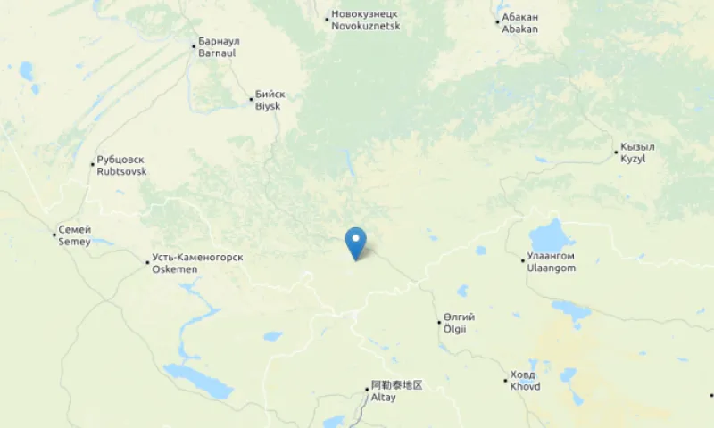 Землетрясения произошли на границе Алтайского края