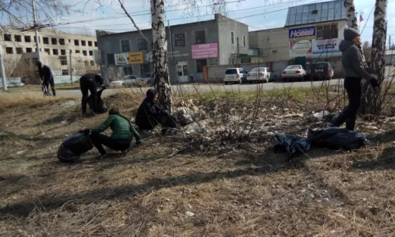 Экологические акции провели в Барнауле