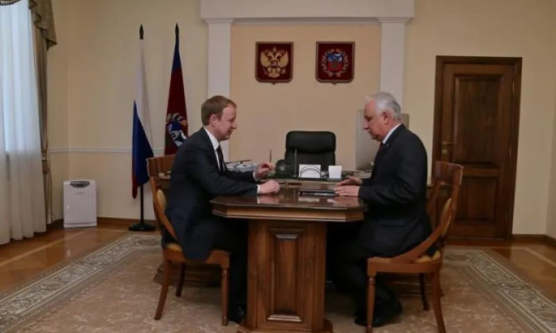 Виктор Томенко провёл рабочую встречу с уполномоченным по правам человека в Алтайском крае