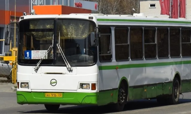 С 23 марта в Барнауле изменится маршрут автобуса № 1