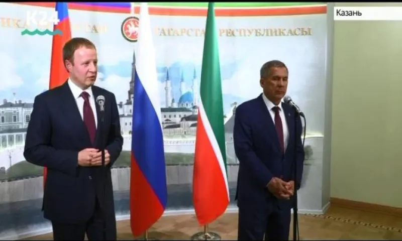 Виктор Томенко подписал соглашение о сотрудничестве Алтайского края и компании «Татнефть»