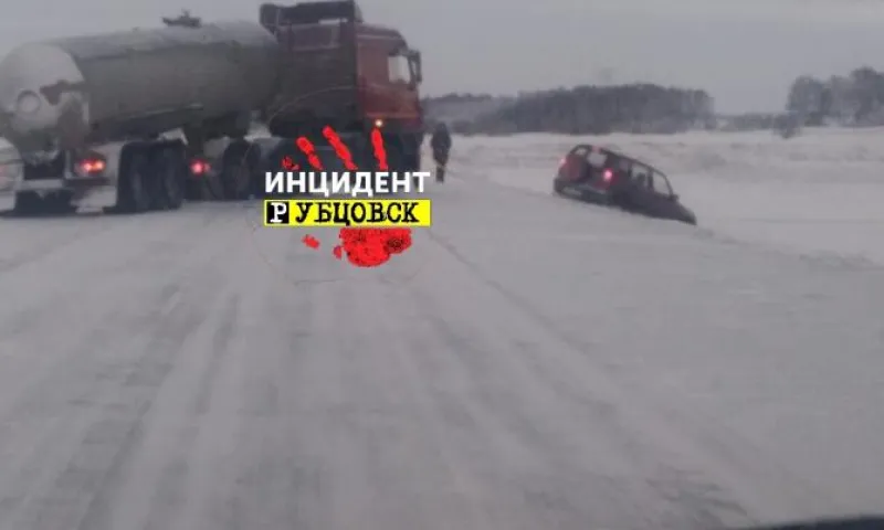 ДТП произошло на трассе в Алтайском крае