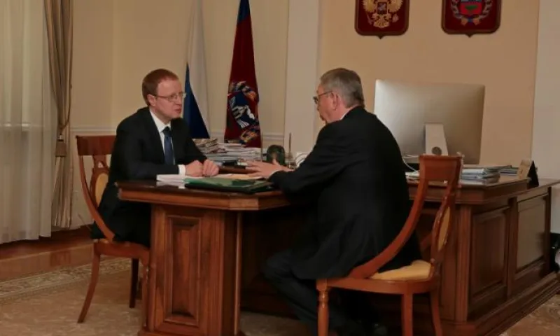 Виктор Томенко обсудил поддержку бизнеса с уполномоченным по защите прав предпринимателей в Алтайском крае